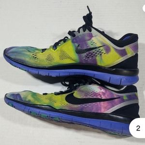 Nike Free 5.0 TR Tie dye running shoes